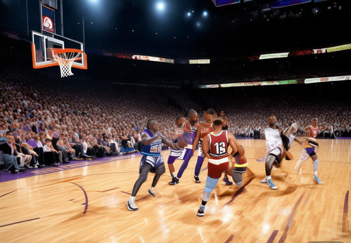 1993年NBA巅峰对决：骑士与国王传奇之战回顾(图1)